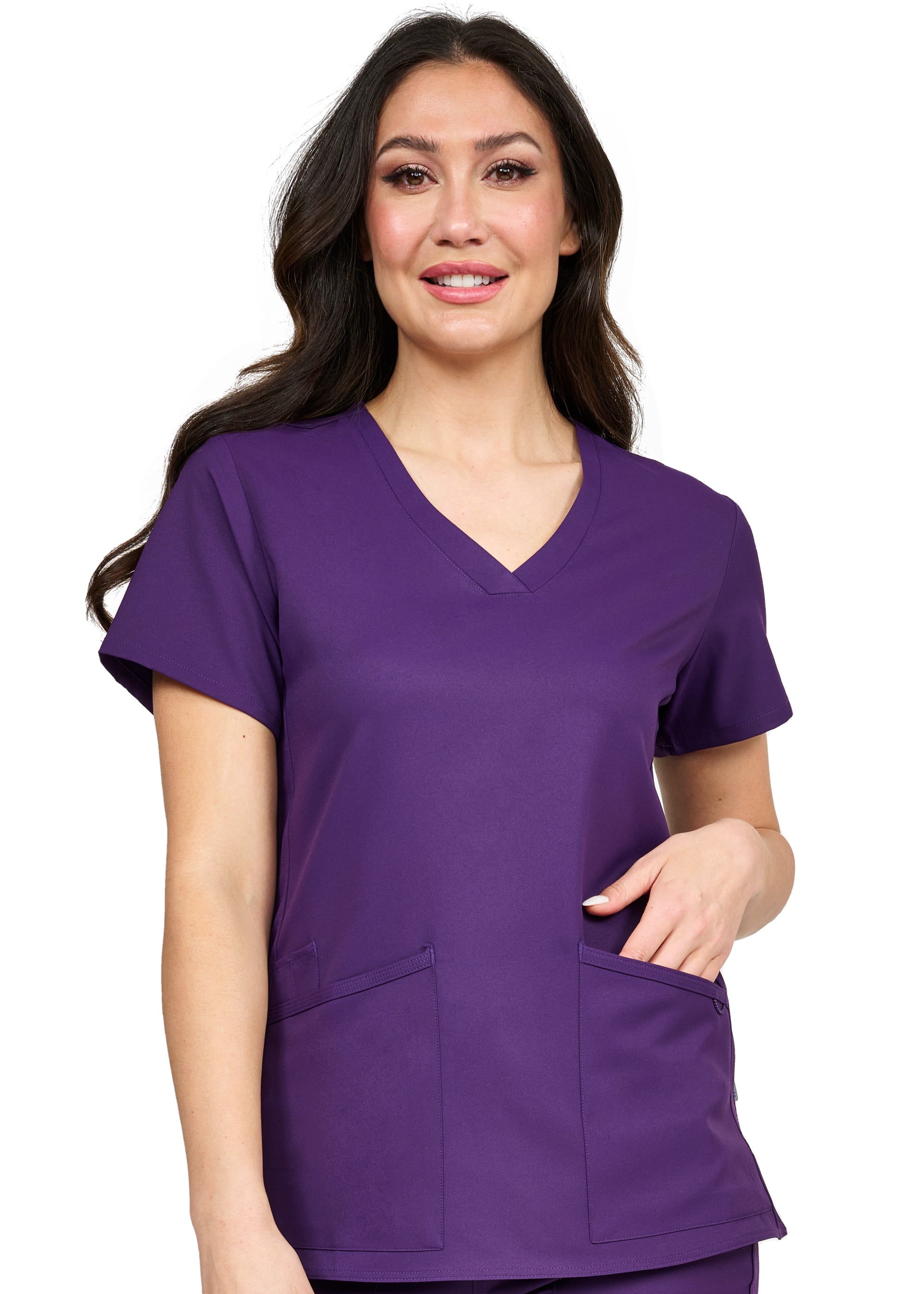 Focus V-Neck Top- 1165