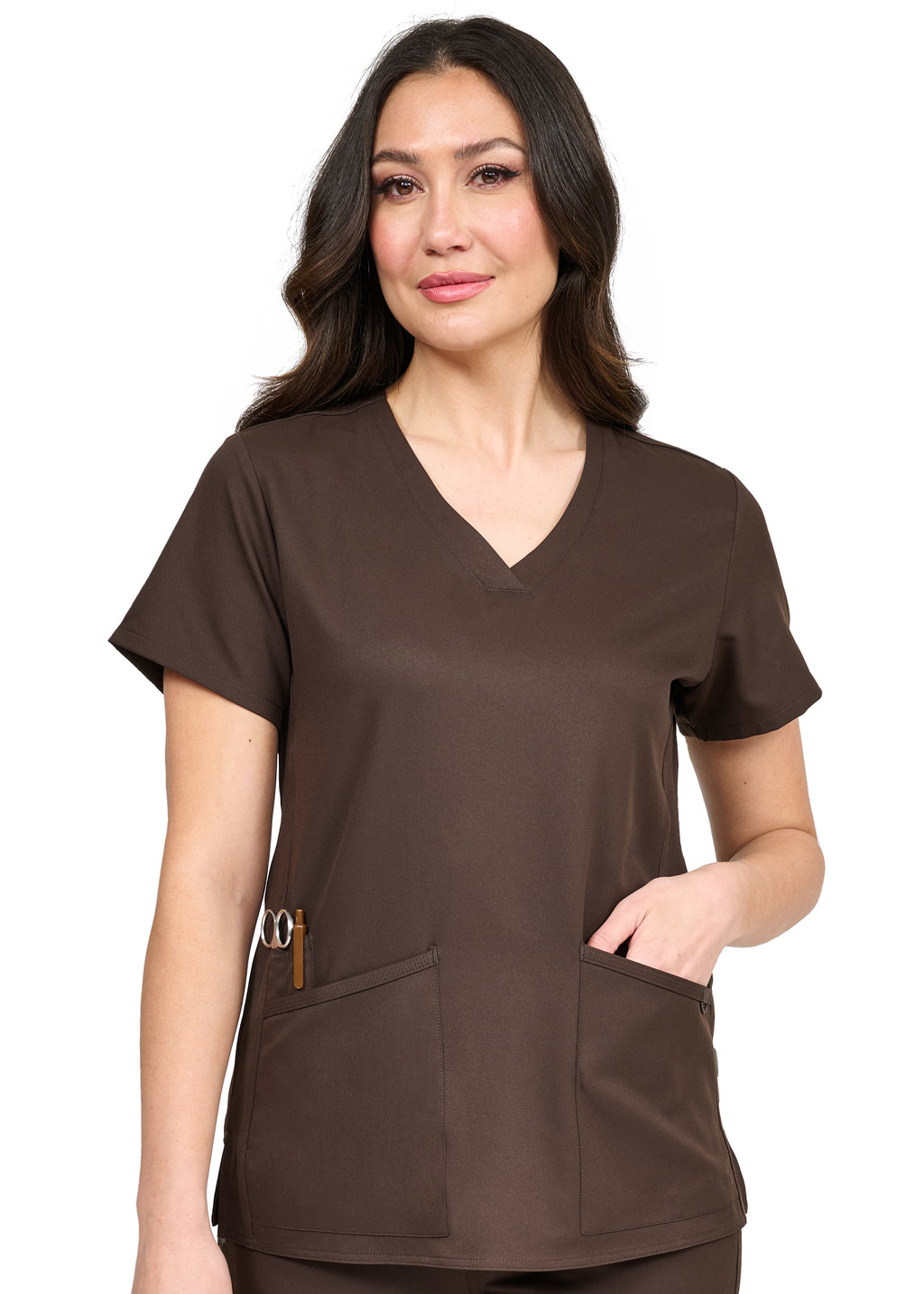 Focus V-Neck Top- 1165