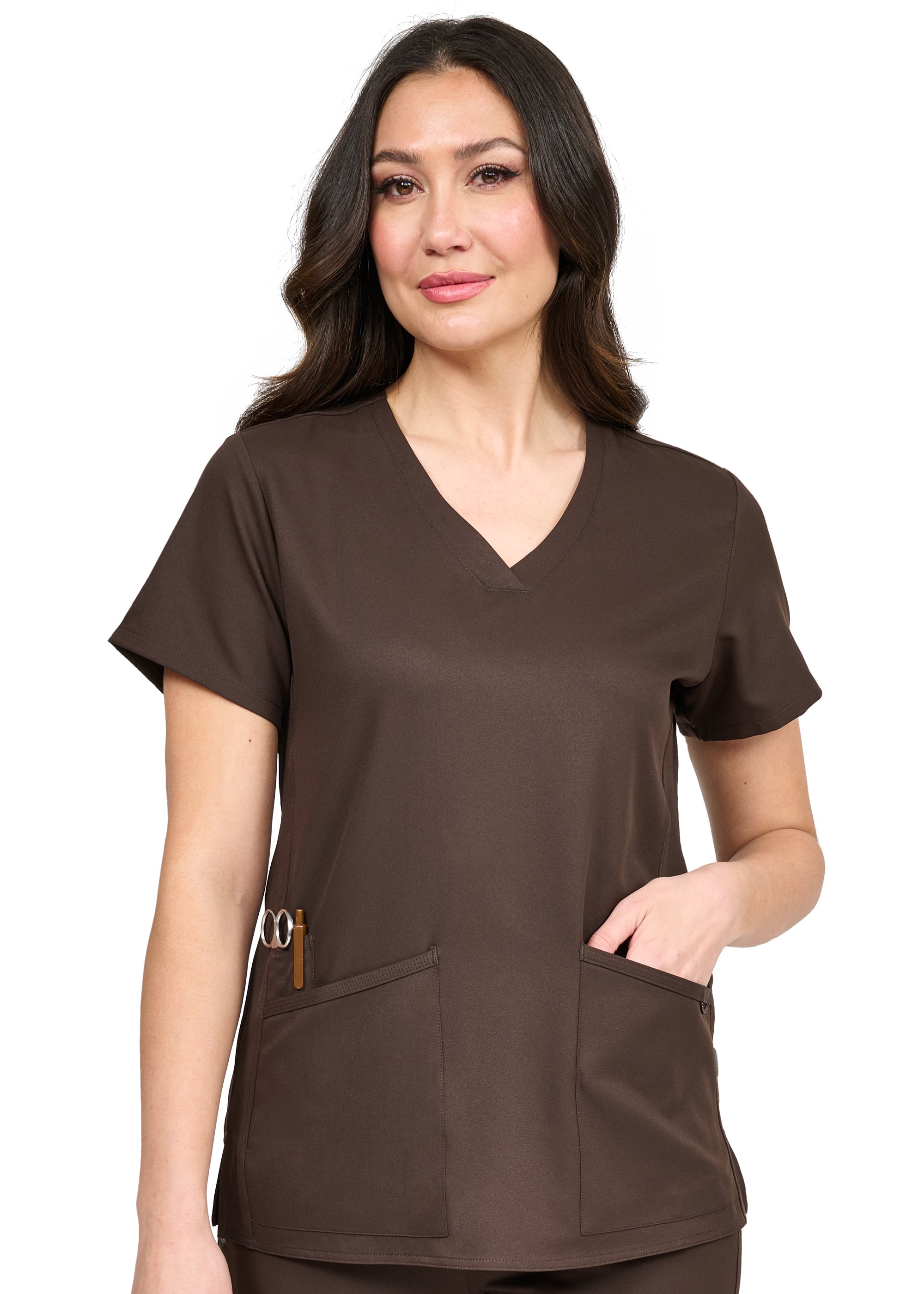 Focus V-Neck Top- 1165