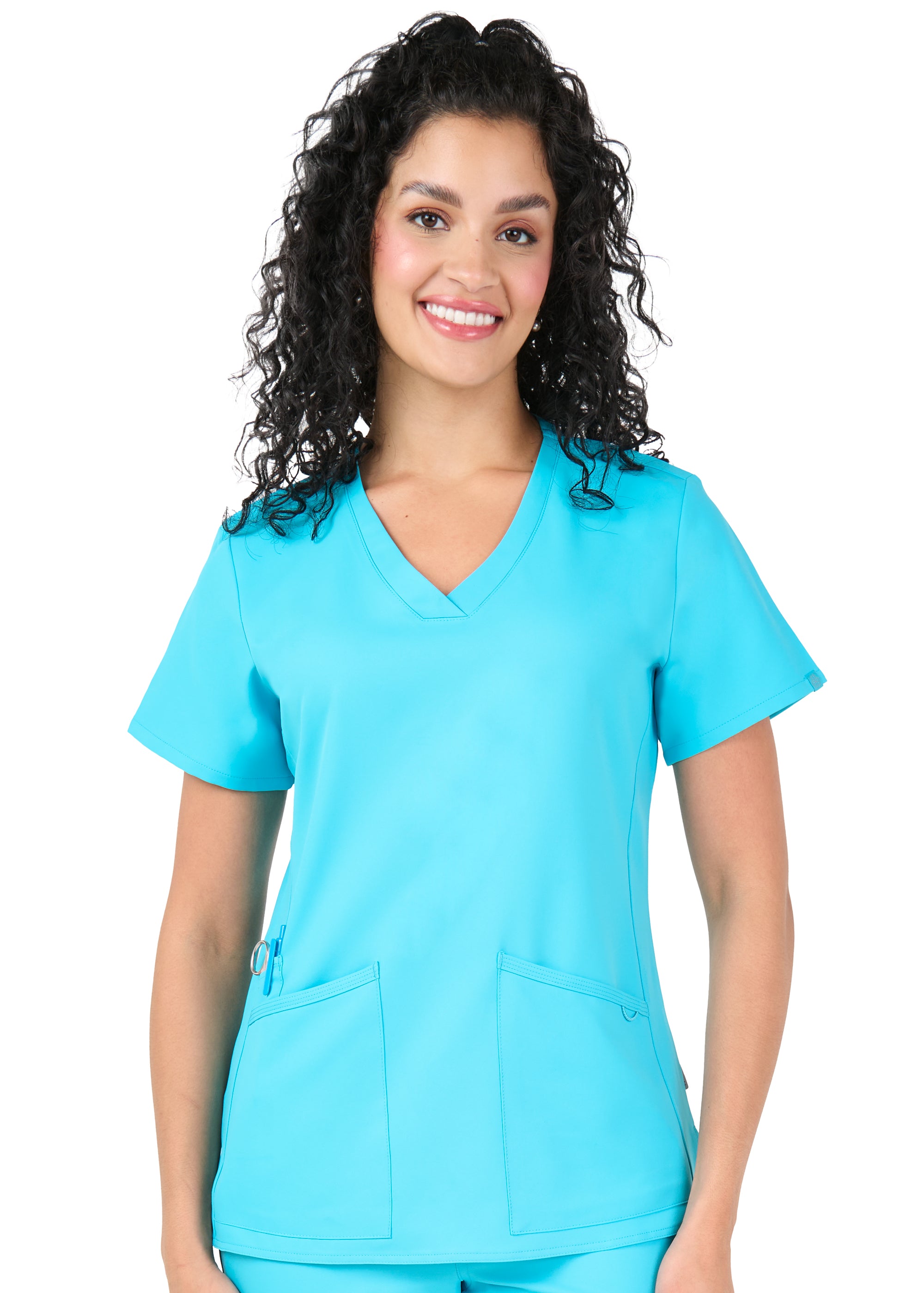 Focus V-Neck Top- 1165