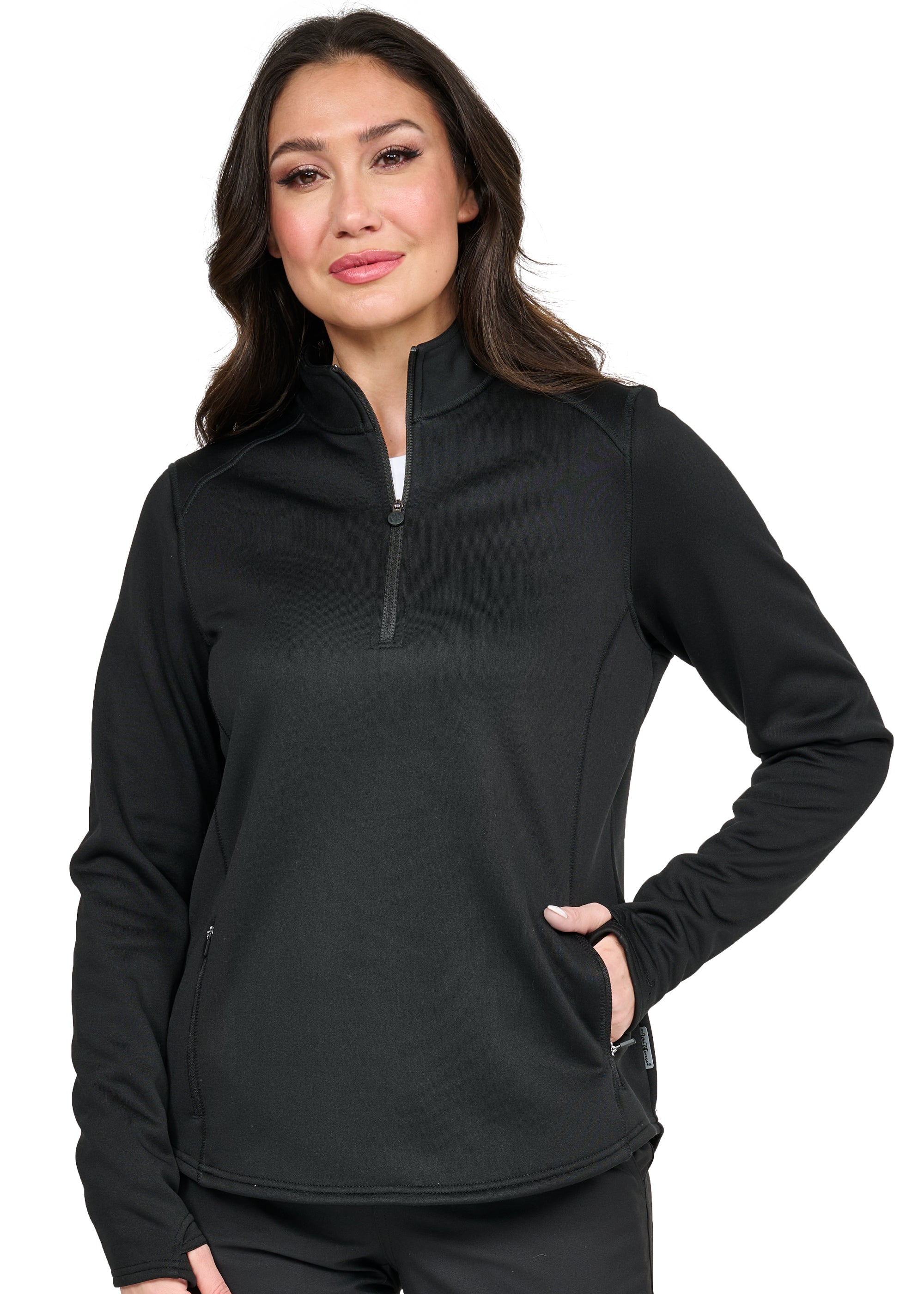 Half Zip Fleece Pull Over- 2042