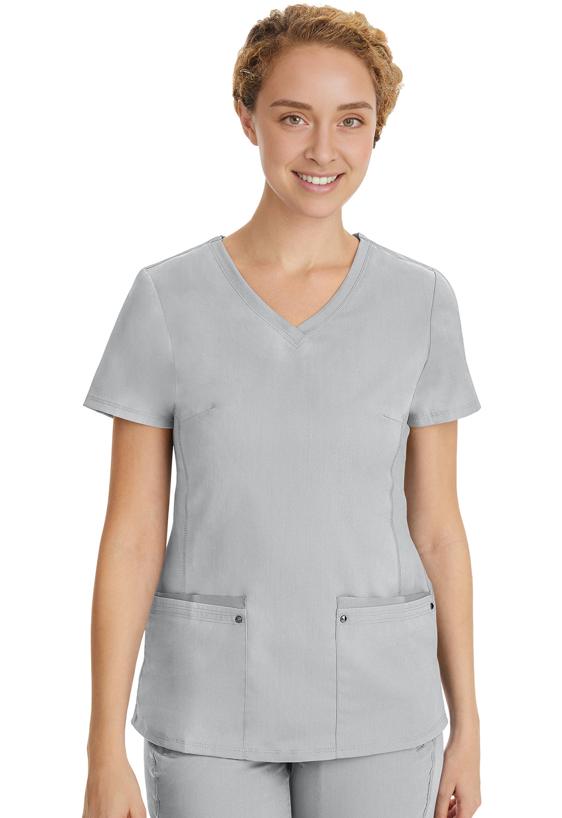 Juliet Top- HH2245- Light Gray