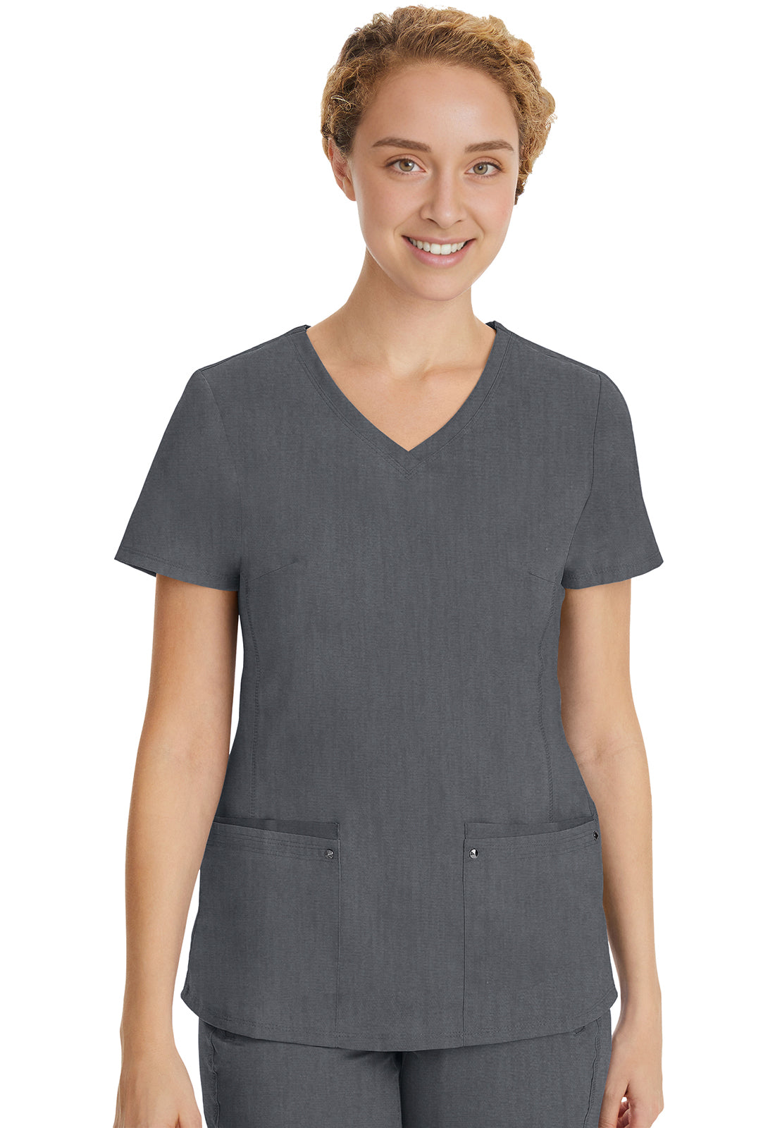 Juliet Top- HH2245- Heather Gray