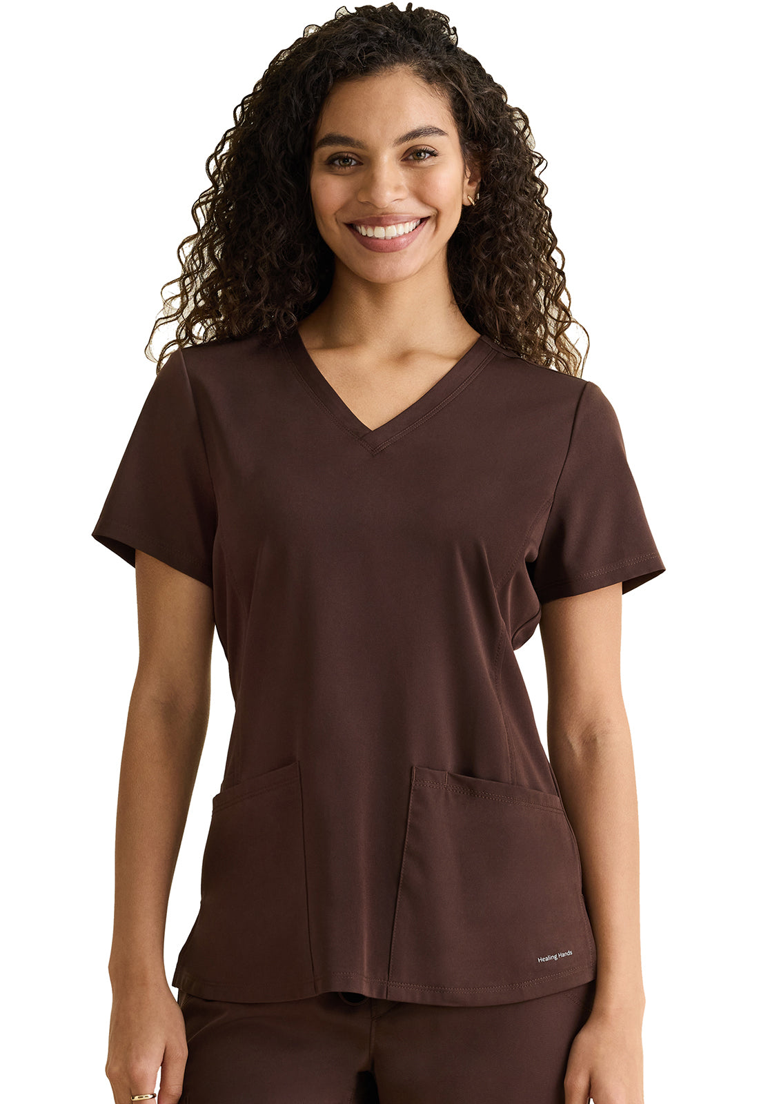 Monica Top- HH2500- Dark Chocolate