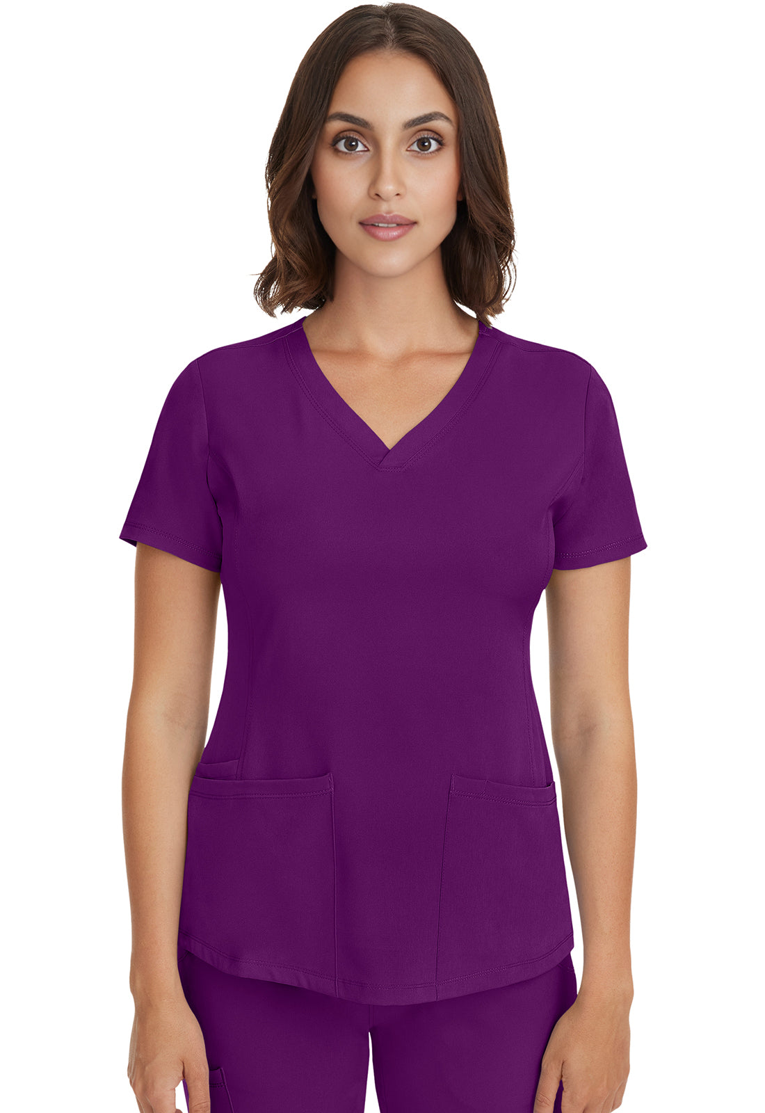 Monica Top- HH2500- Eggplant