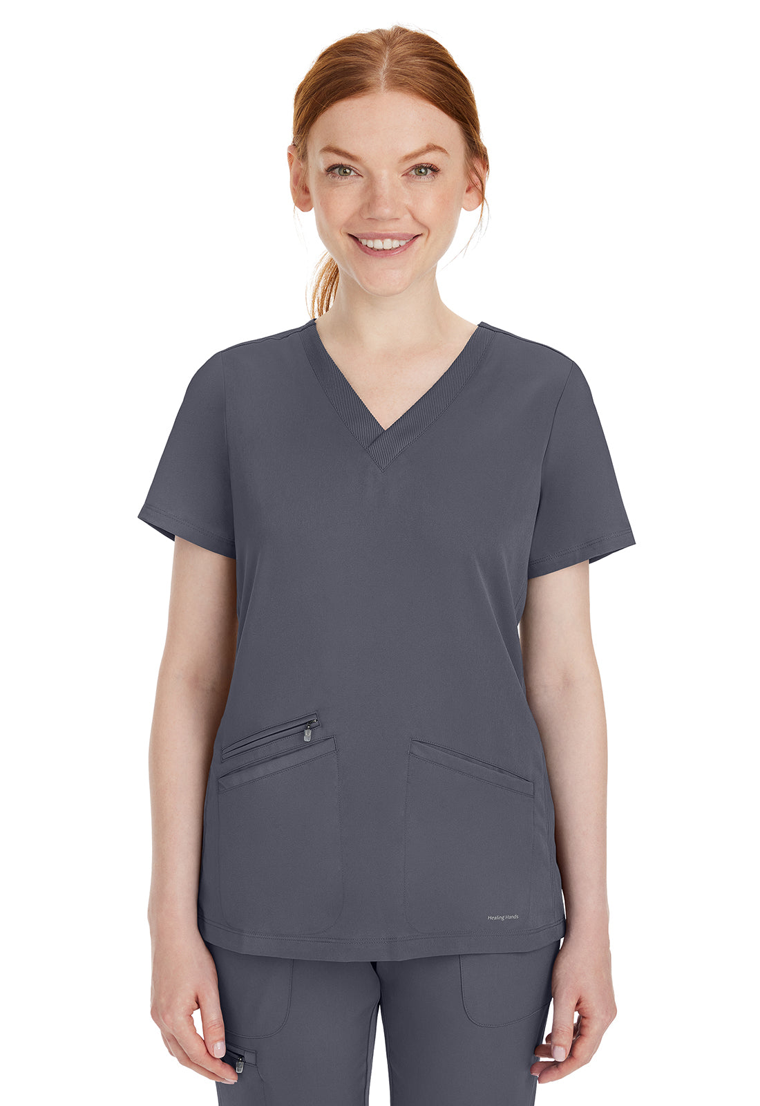 Mariah Top- HH2530- Pewter