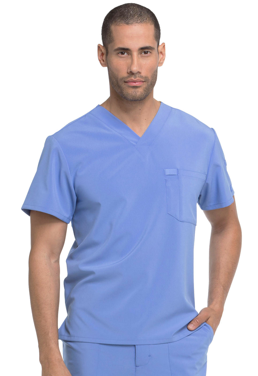 Men's Tuckable V-Neck Top- DK635