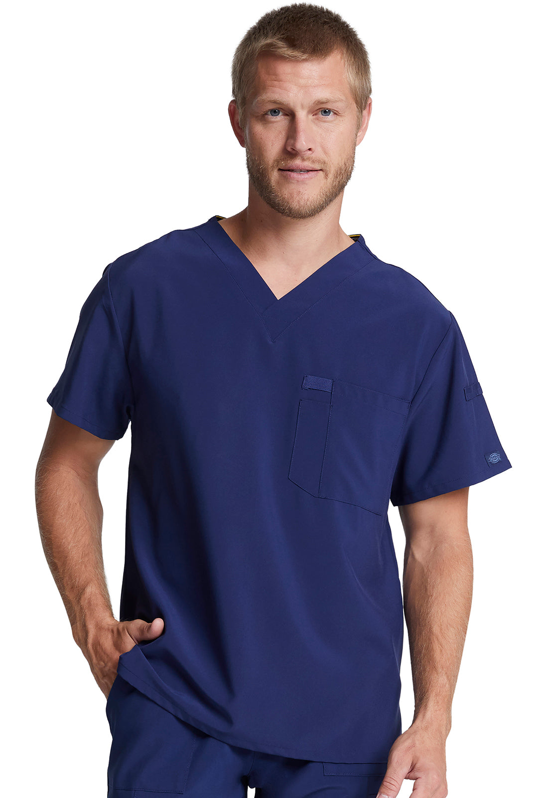Men's Tuckable V-Neck Top- DK635