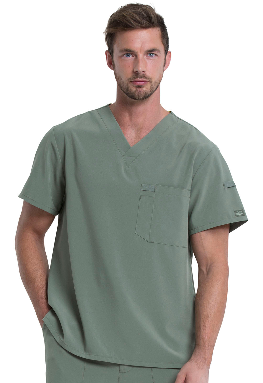 Men's Tuckable V-Neck Top- DK635