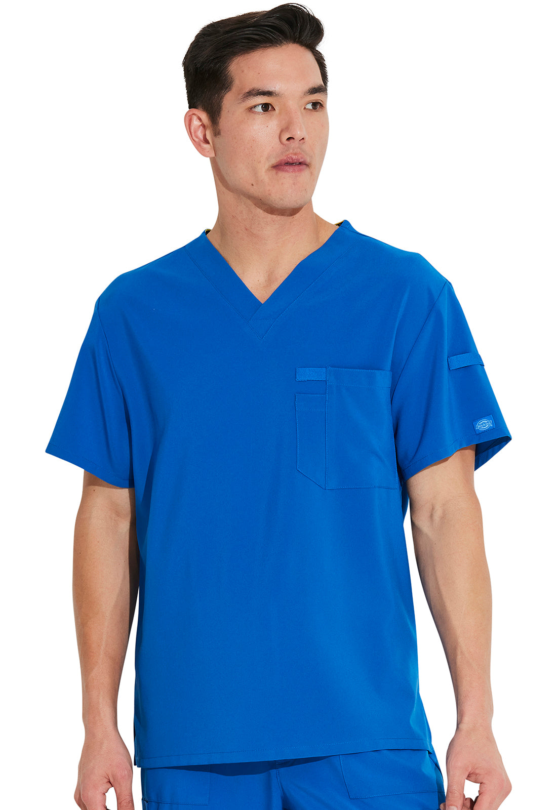 Men's Tuckable V-Neck Top- DK635- Royal