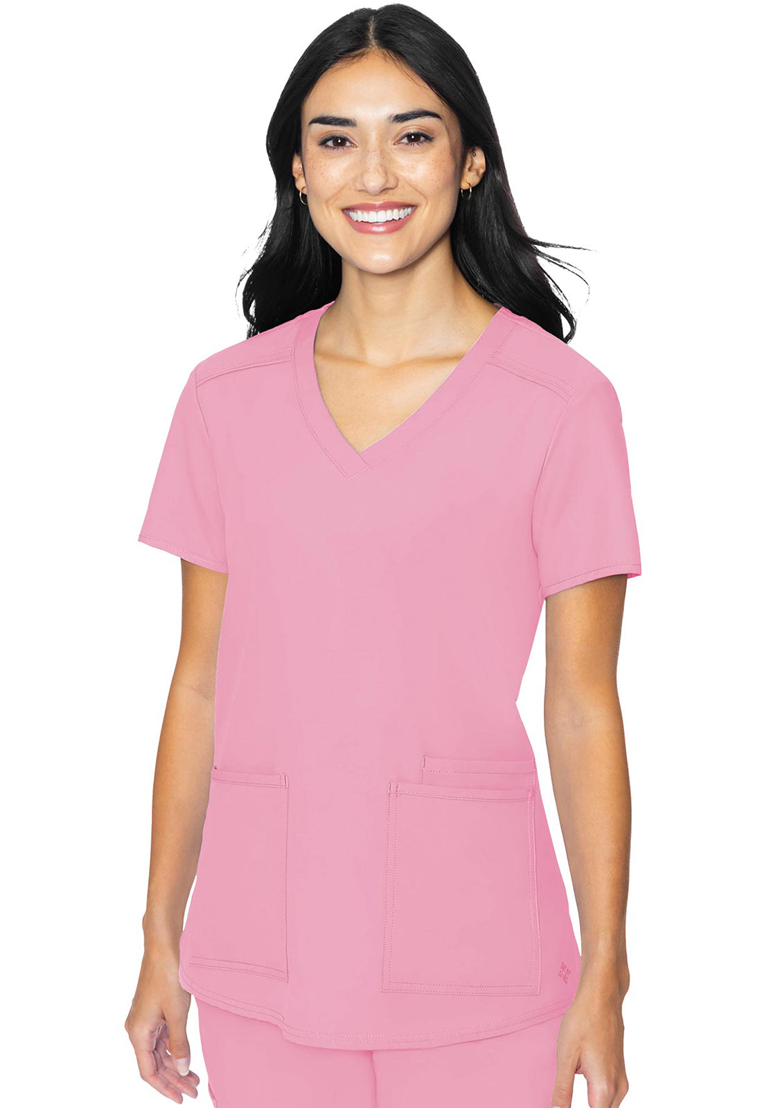 3 Pocket Top- MC2411- Taffy Pink