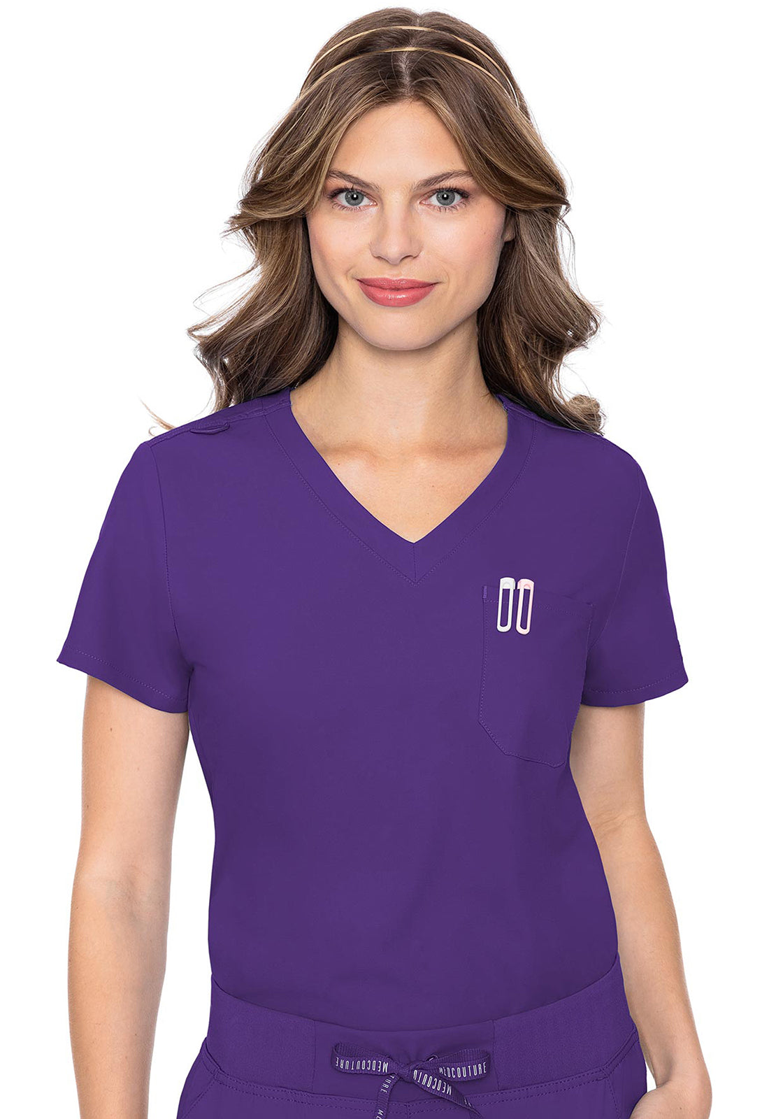 One Pocket Tuck-in Top- MC2432- Grape