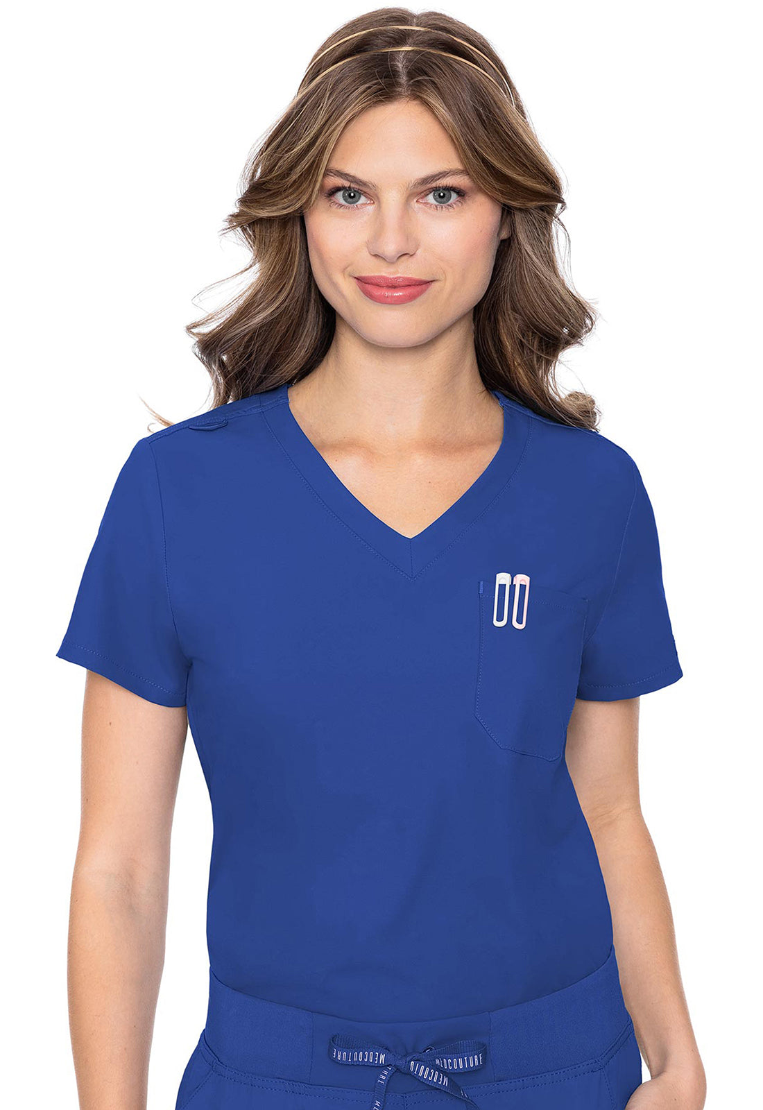 One Pocket Tuck-In Top- MC2432- Royal