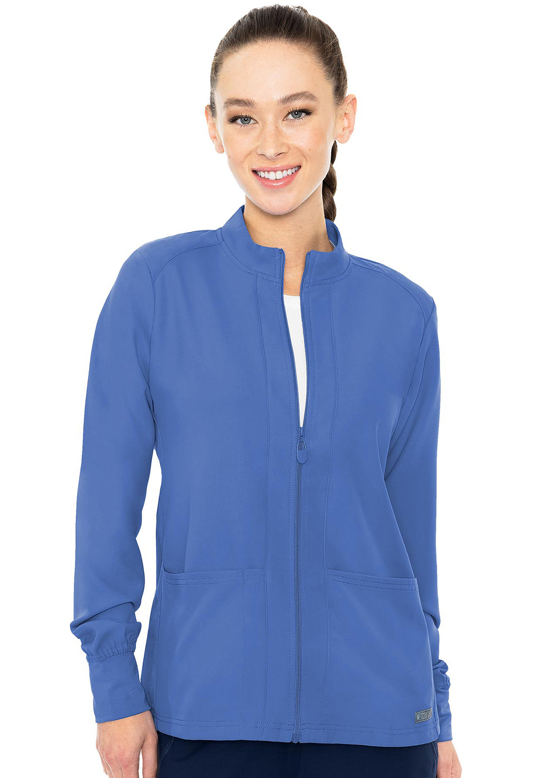 Zip Front Warm-Up With Shoulder Yokes- MC2660- Ceil