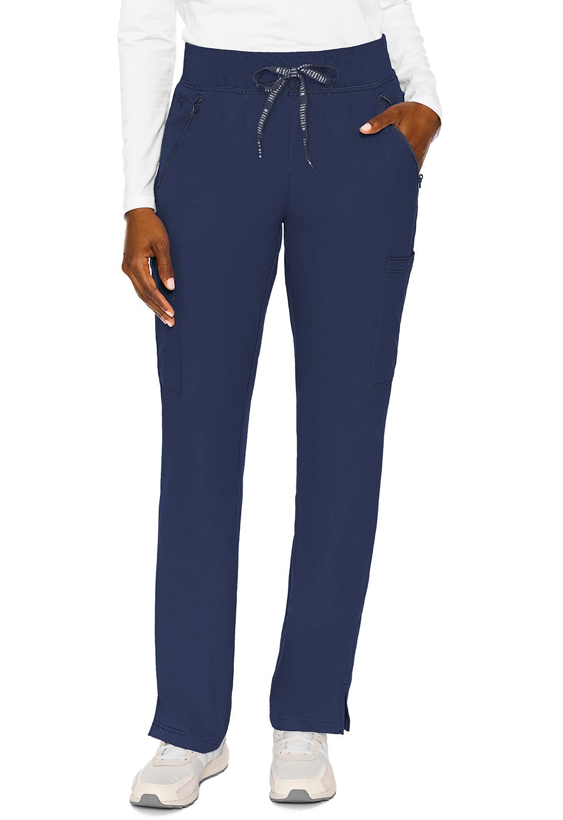 Zipper Pant- MC2702- Navy