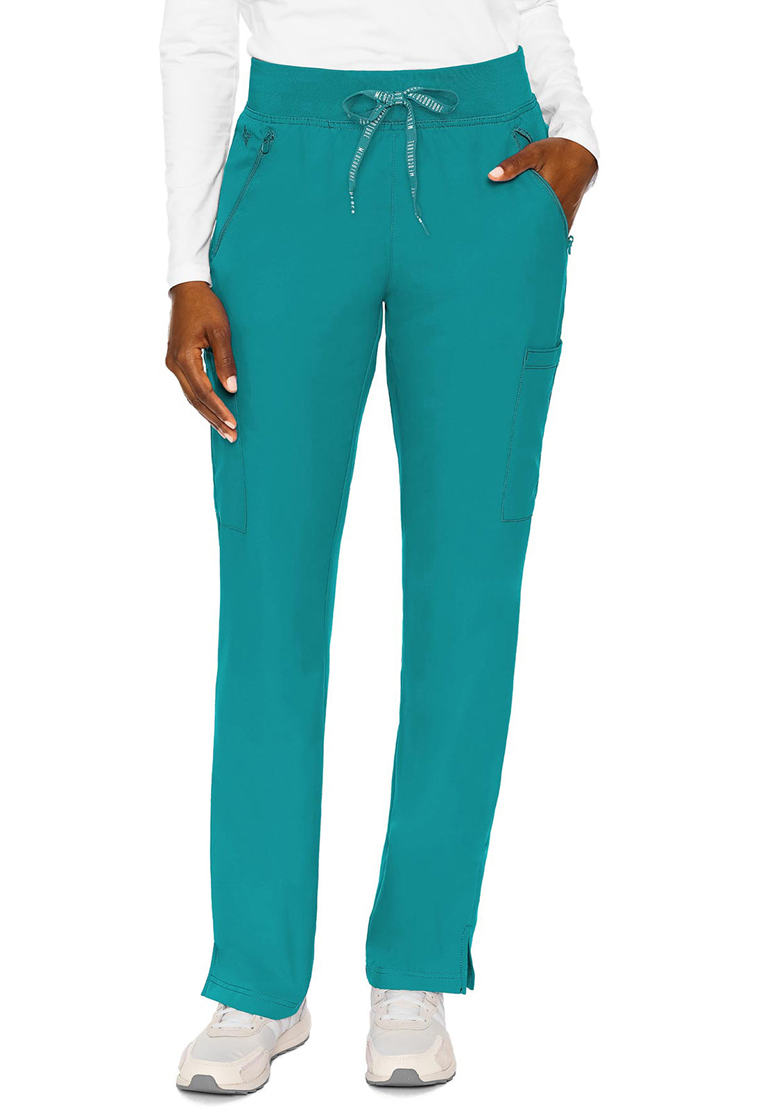 Zipper Pant- MC2702- Teal