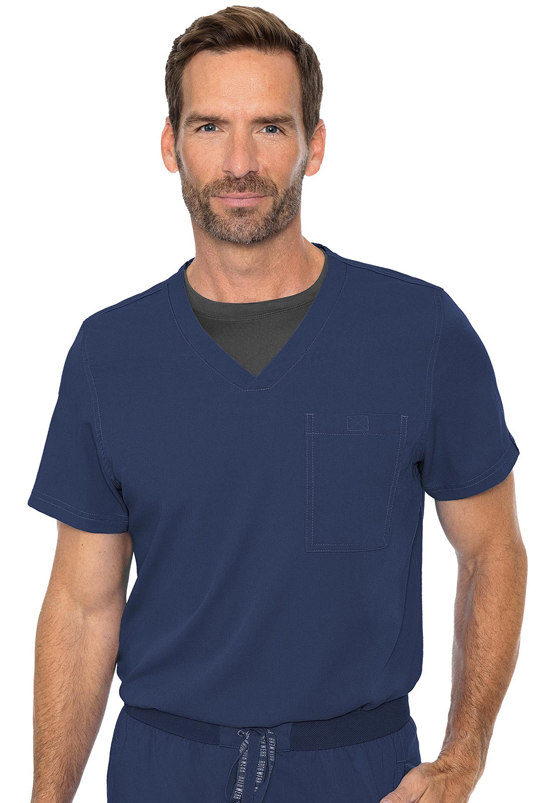 Cadence One Pocket Top- MC7478- Navy