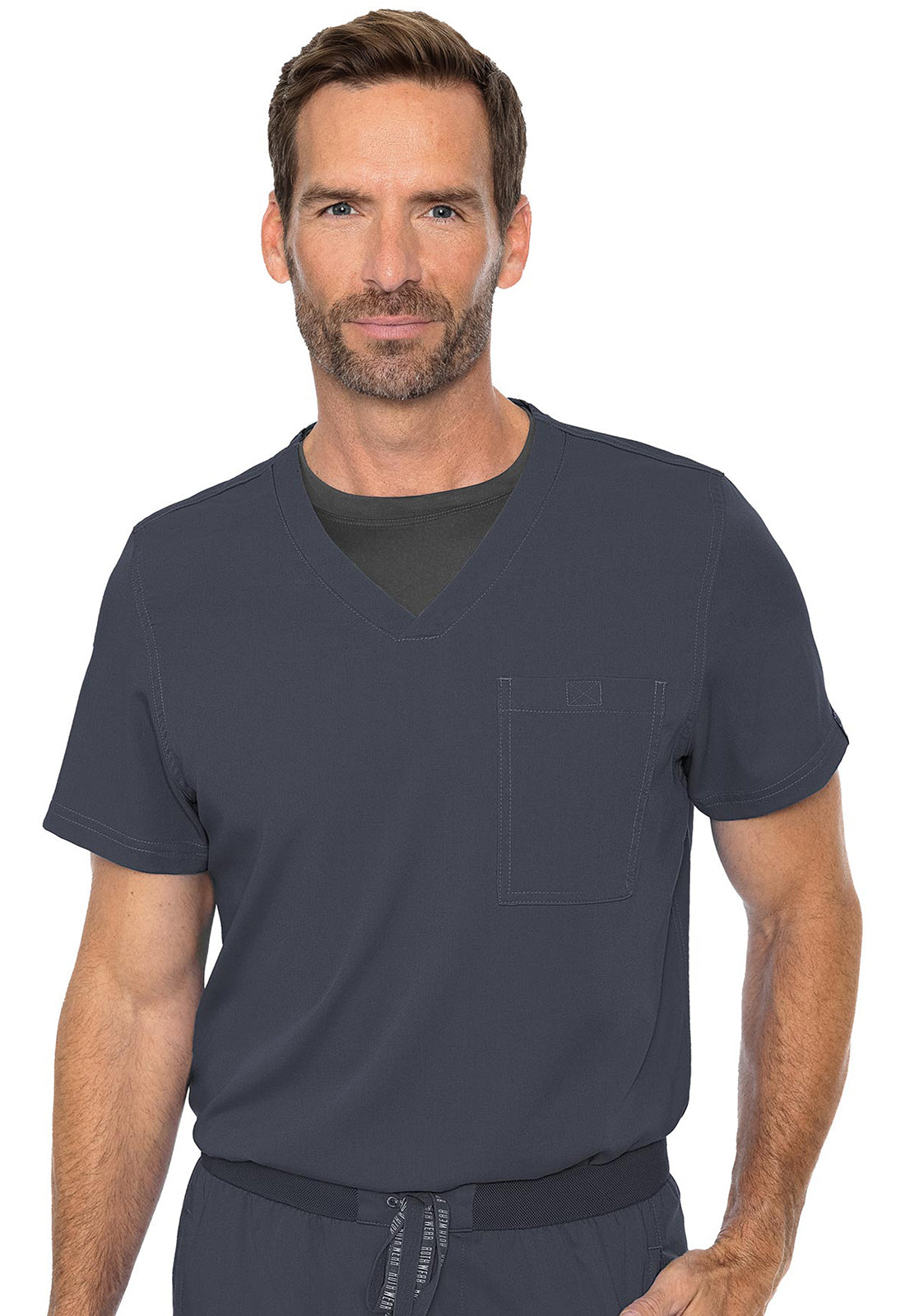 Cadence One Pocket Top- MC7478- Pewter