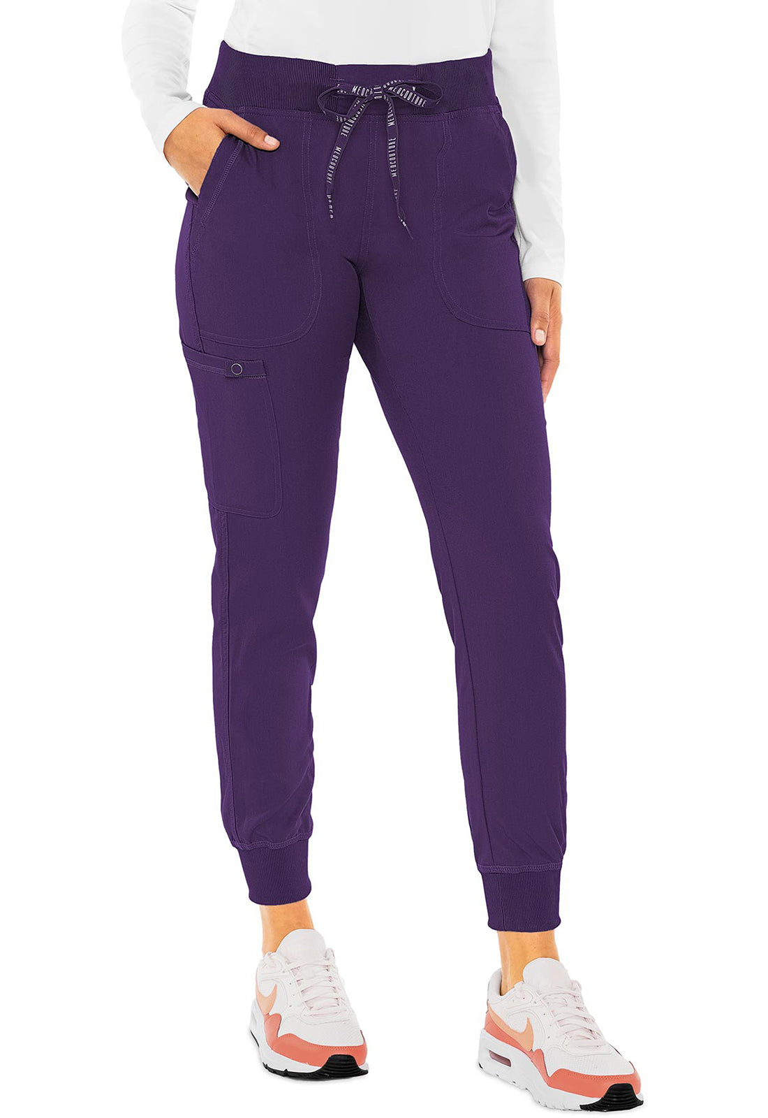Jogger Yoga Pant- MC7710- Eggplant