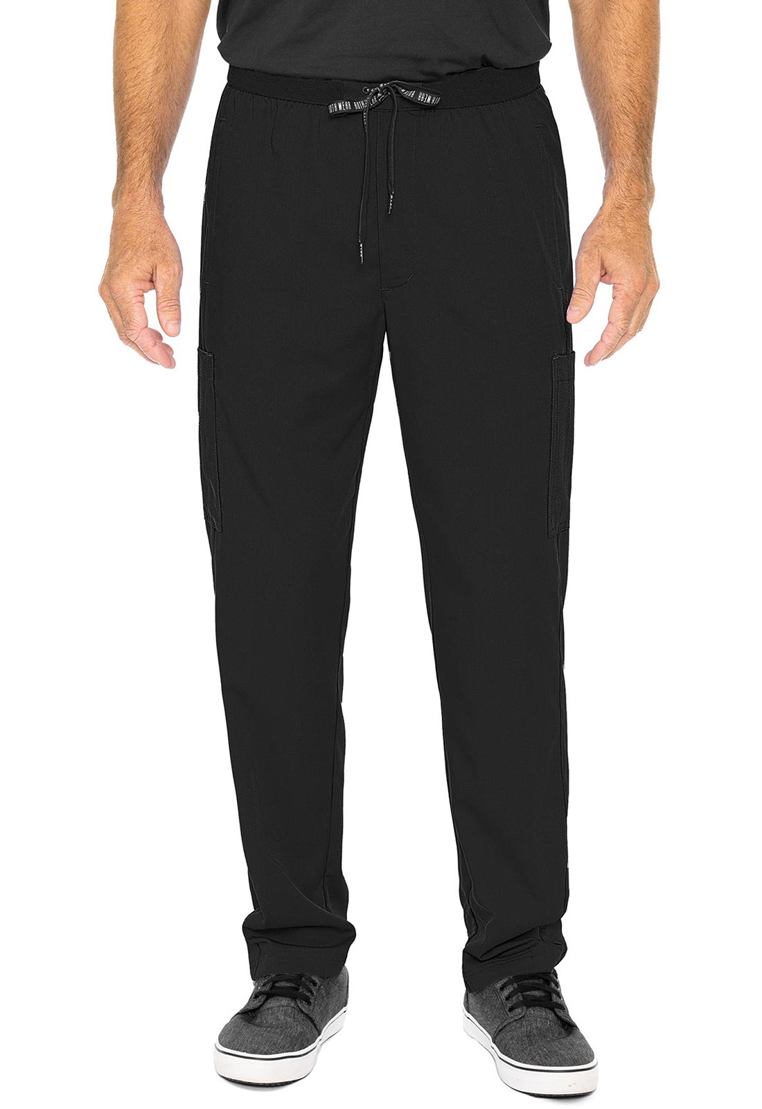 Hutton Straight Leg Pant- MC7779- Black
