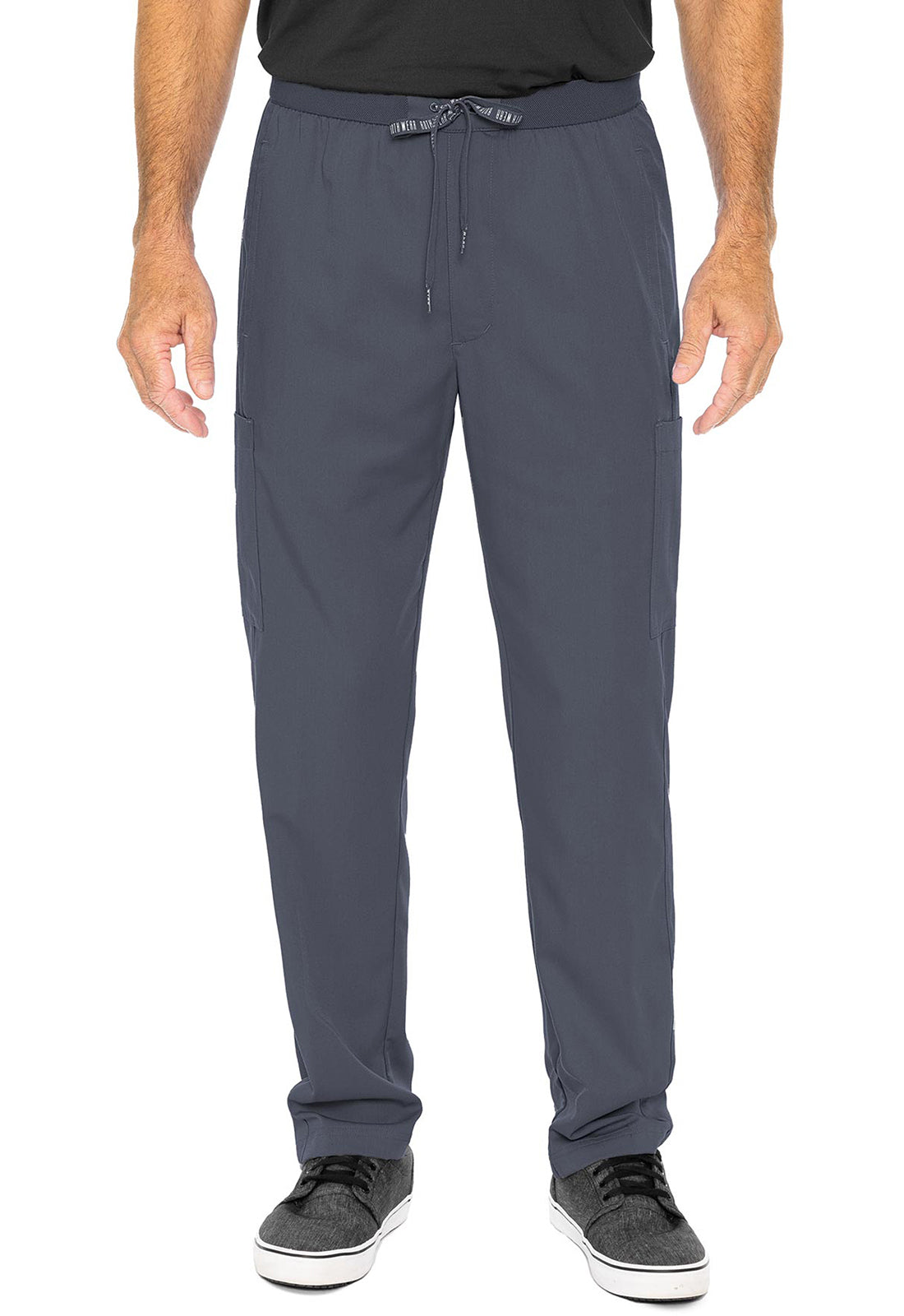 Hutton Straight Leg Pant- MC7779- Pewter