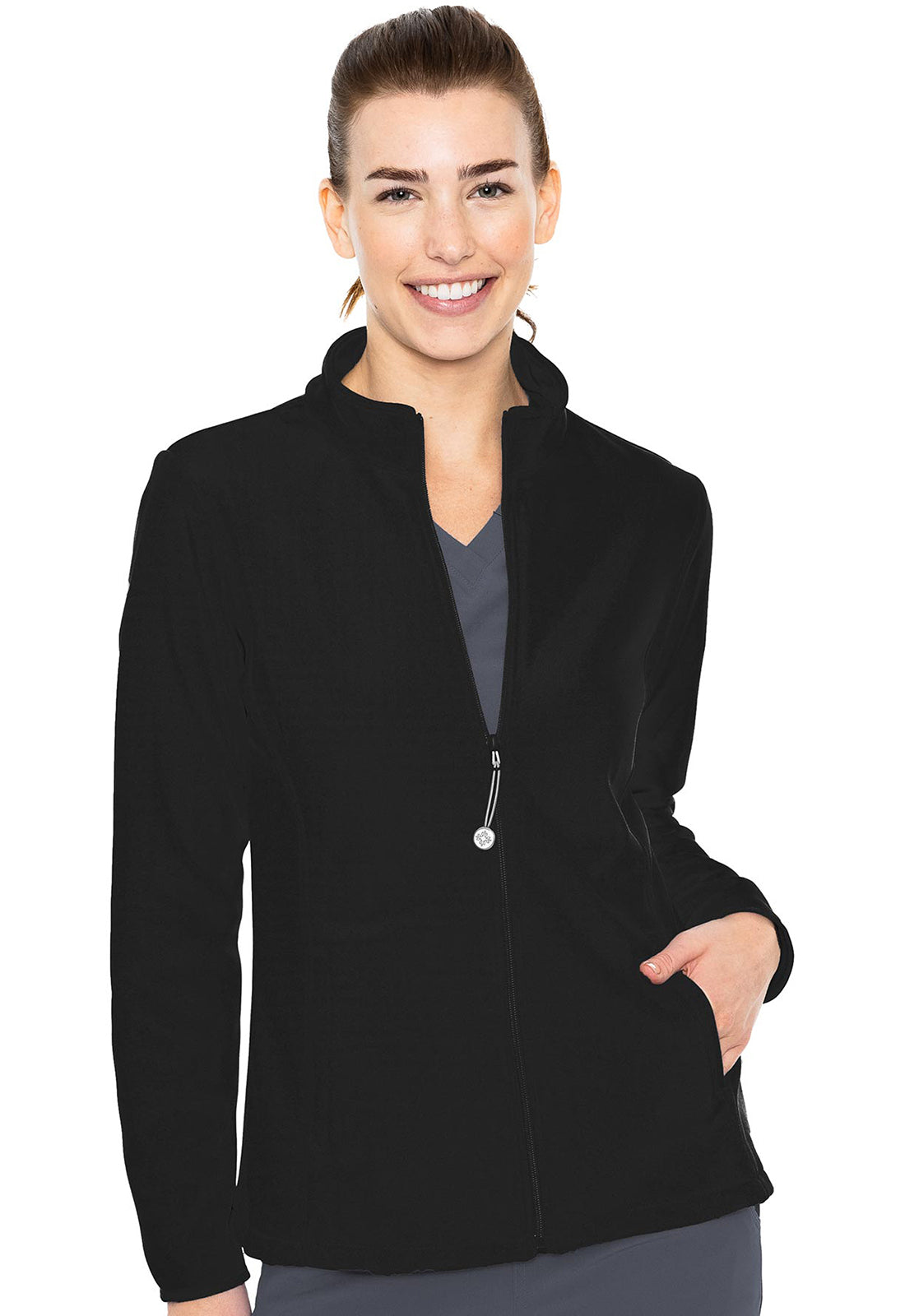 Performance Fleece Jacket- MC8684- Black