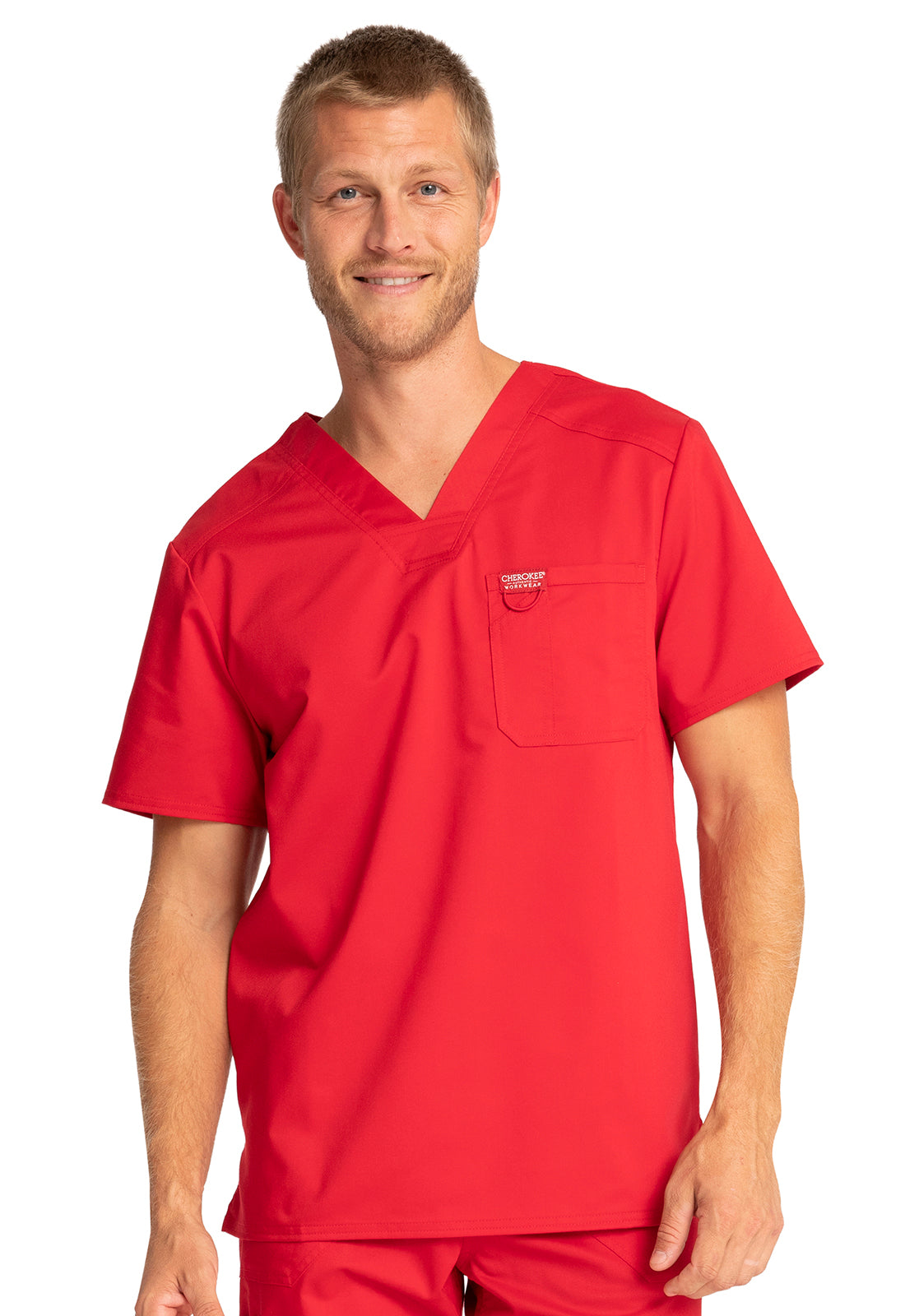 Men's Tuckable V-Neck Top- WW690
